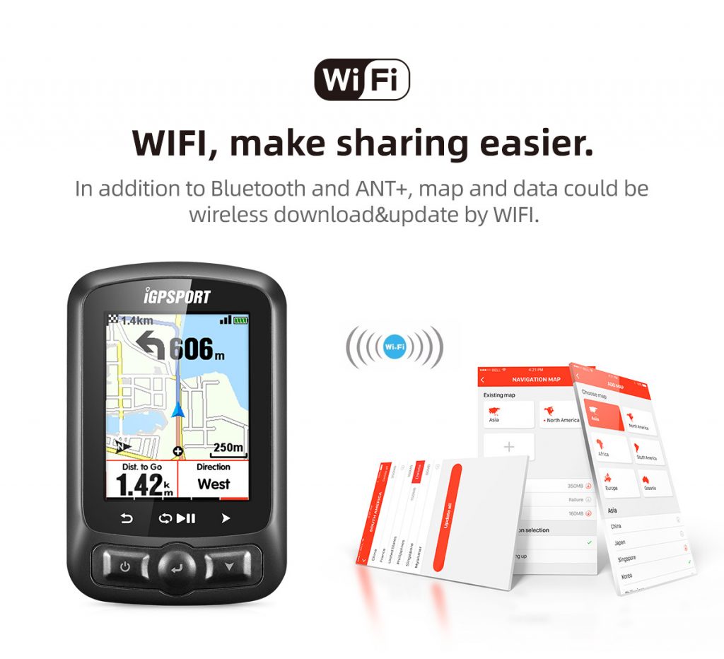 iGS620 GPS Bike Computer Positive Sports Solutions