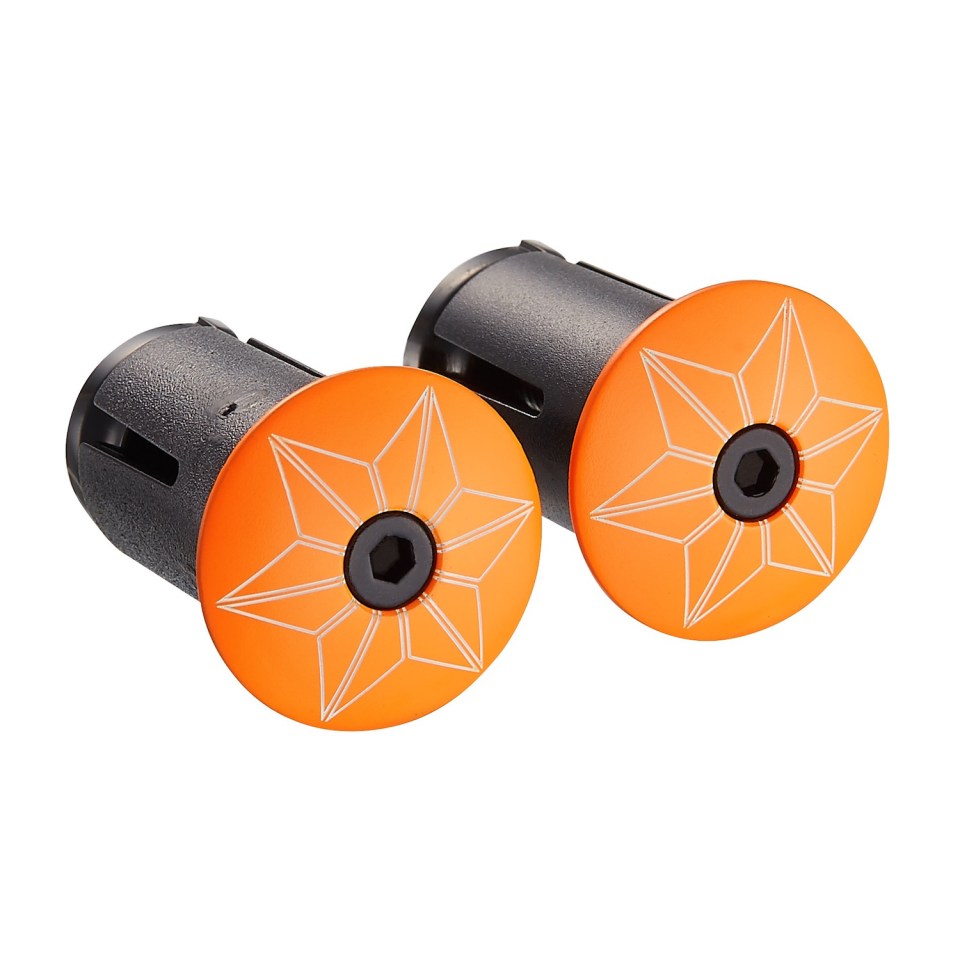 SUPACAZ Star Plugz (Neon Orange)