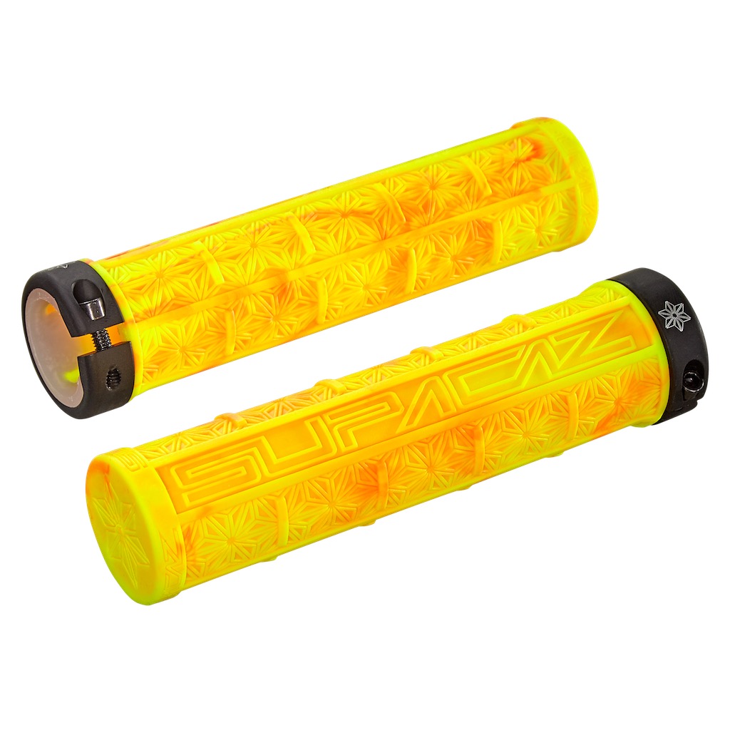 SUPACAZ Grizips (Neon Yellow and Neon Red Splash)