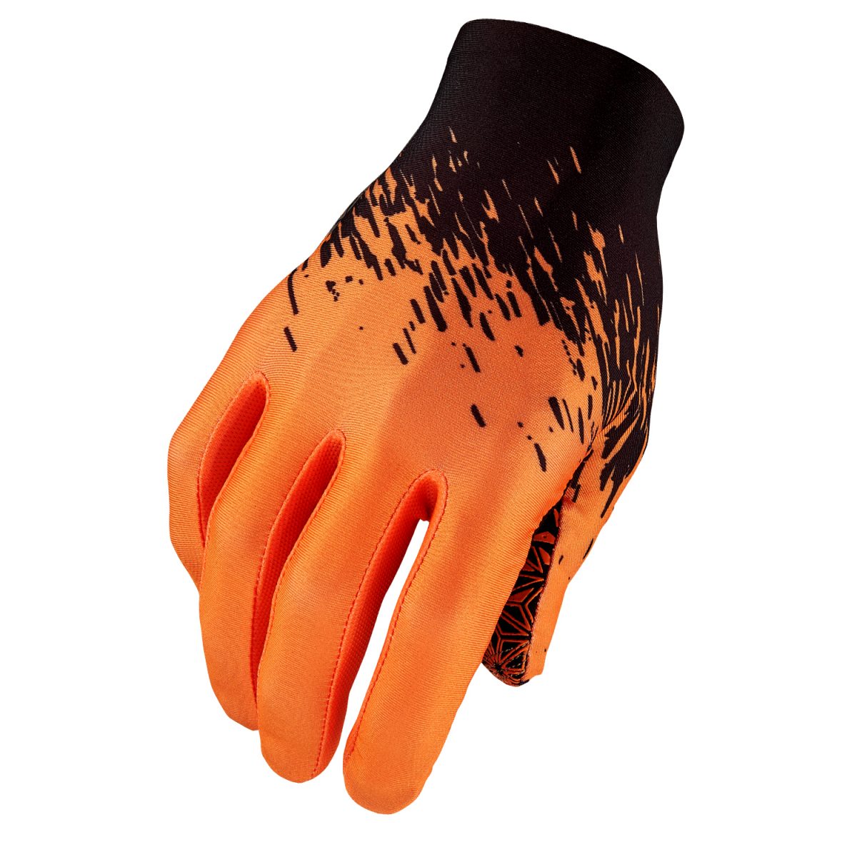 SupaG Long Glove - Black / Neon Orange
