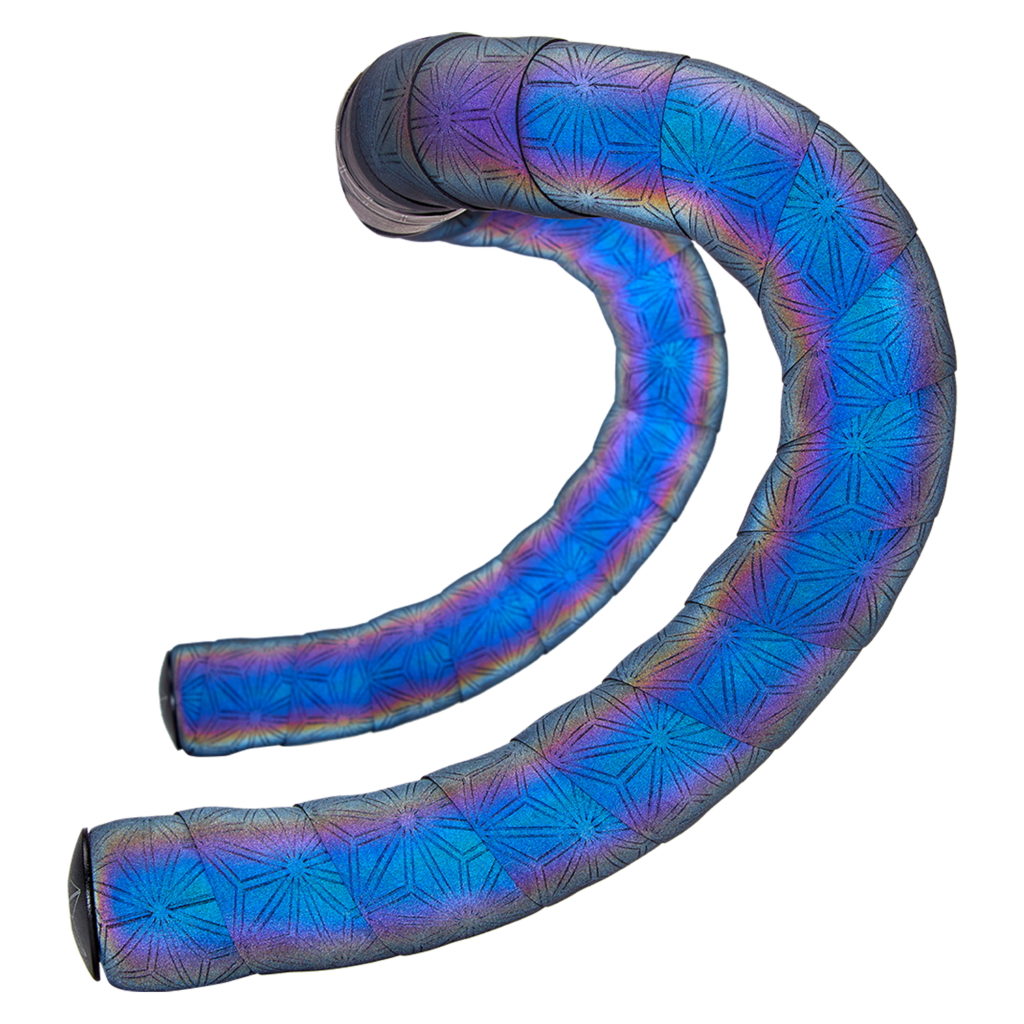 Bling Tape - Reflective Oil Slick w/Ano Black Plugs