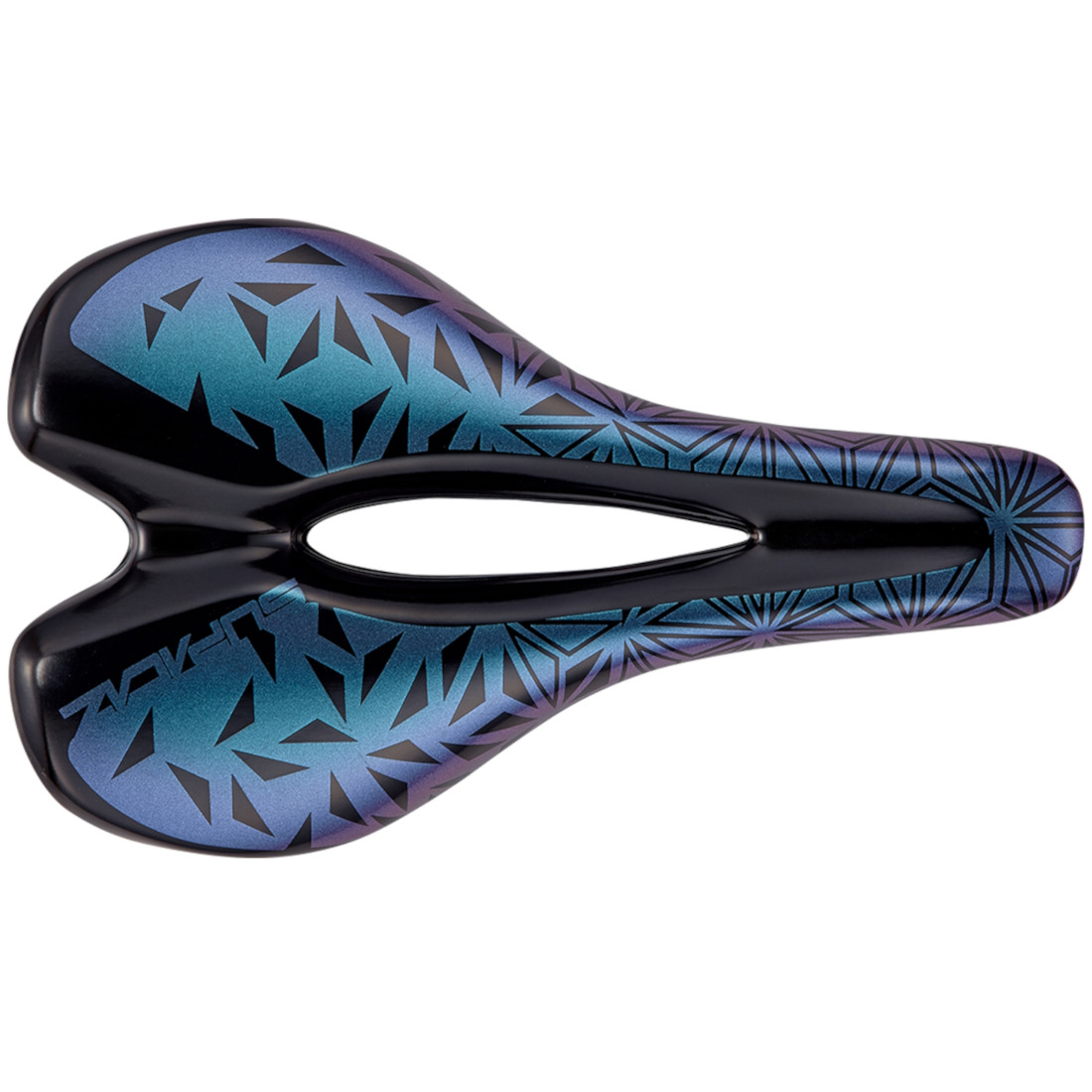 Ignite Ti Saddle Oilslick 143mm - Image 3