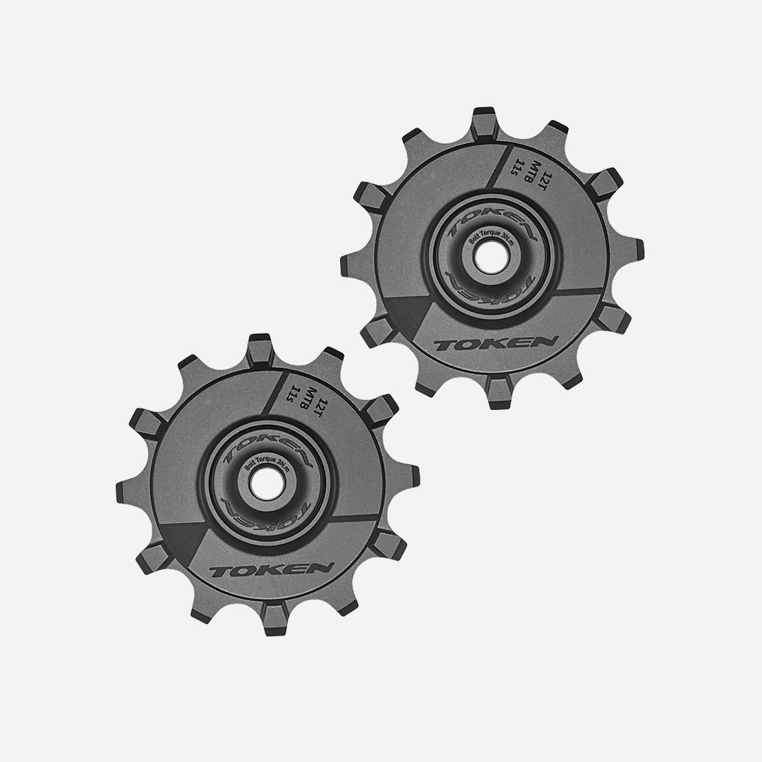 TK1722X Alloy Pulley Anodized Black