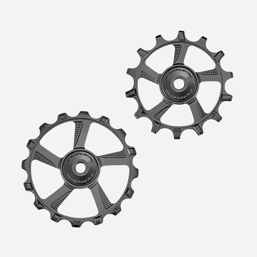 TK1746MX Alloy Pulley PVD Black
